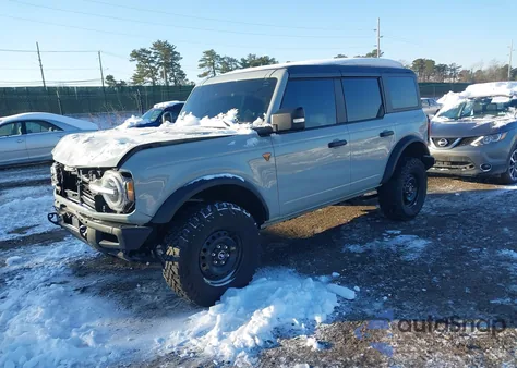 2024 Ford Bronco Badlands z USA, uszkodzony, nr VIN 1FMEE9BP4RLB13401